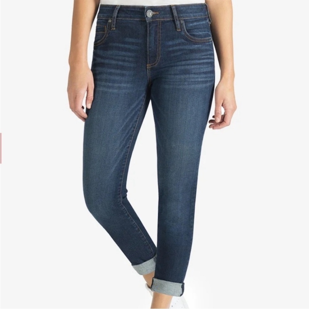 Kut From The Kloth Catherine Mid Rise Boyfriend Jeans Size 10